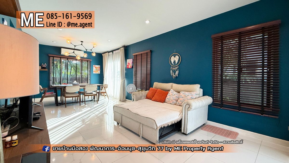 ให้เช่าบ้านอ่อนนุช อุดมสุข : ให้เช่า บ้านเดี่ยว เดอะ แพลนท์ เอสทีจ พัฒนาการ 38 ตกแต่งสวย พร้อมเข้าอยู่ ใกล้ เอกมัย - ทองหล่อ - สุขุมวิท โทร 064-954-9619 (RBE26-55)