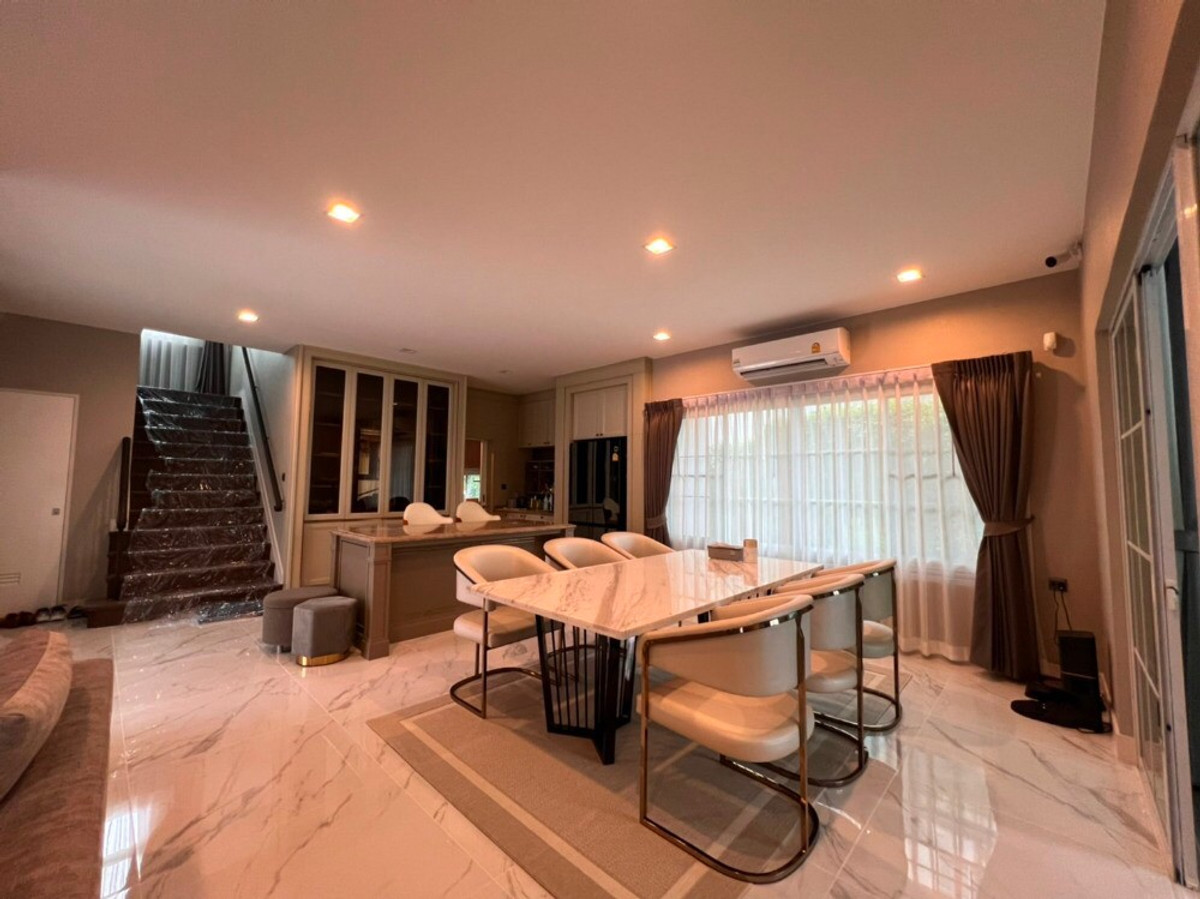 HouseNawamin, Ramindra : 🌿🍀Nantawan Ramindra - Phahonyothin 50🍀🌿 4 Beds 4 Baths, Rental 200,000 Baht