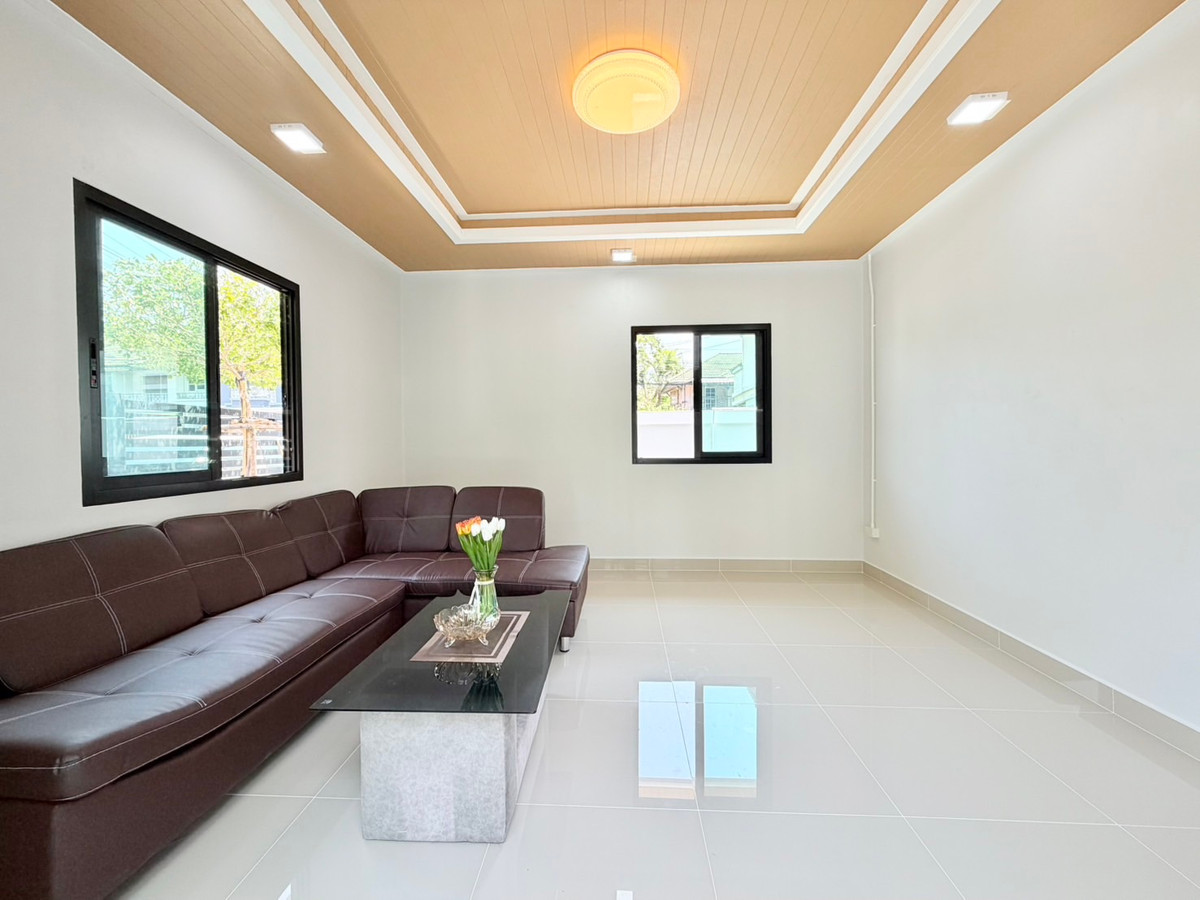 ขายนนทบุรี บางใหญ่ บางบัวทอง : ขายบ้านแฝด พฤกษา 14A หลังมุมติดสวน 53.3 ตร.ว. 5 นอน ครัวกว้าง ฟรีโอน