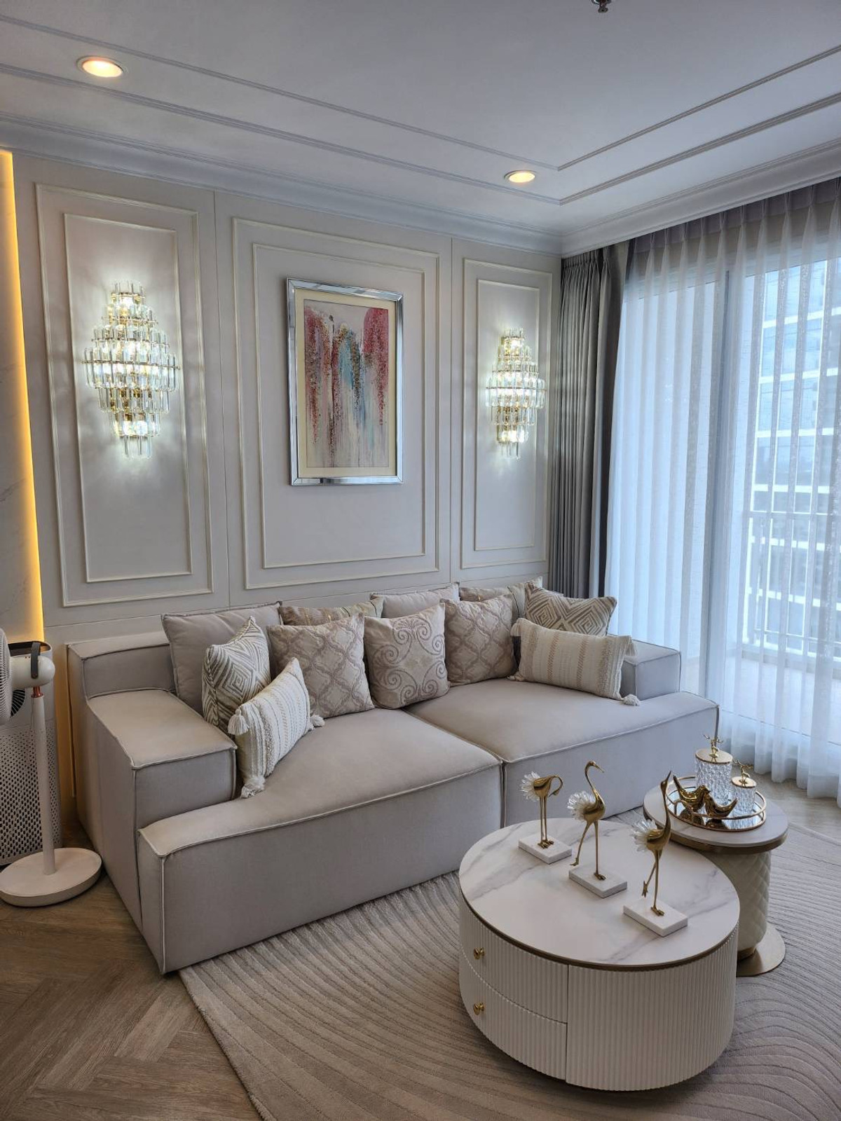 For SaleCondoRama3 (Riverside),Satupadit : Condo for sale Supalai Riva Grande Rama 3, high floor, beautiful view, 2 bedrooms, 75 sq m., ready to move in, 28th floor, fully furnished, good location.