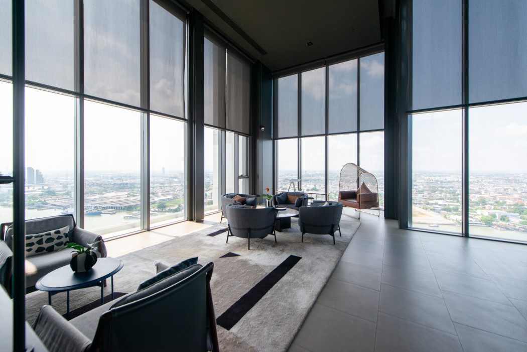 For SaleCondoRama3 (Riverside),Satupadit : Condo for sale, The Key Rama 3, Chao Phraya River view, near Terminal 21 Rama 3, 54 sq m.