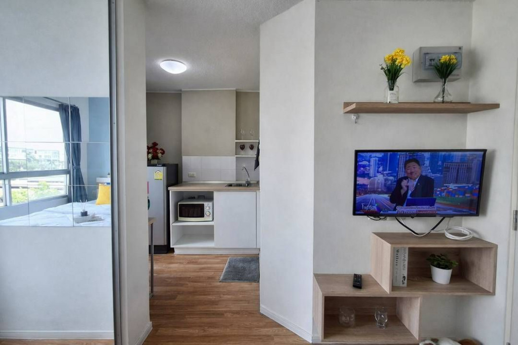 ขายคอนโดลาดกระบัง สุวรรณภูมิ : ขายคอนโด ลุมพินี วิลล์ อ่อนนุช-ลาดกระบัง 2 เฟอร์ครบ พร้อมอยู่ ใกล้ เดอะพาซิโอมอลล์ ลาดกระบัง ขนาด 23 ตรม