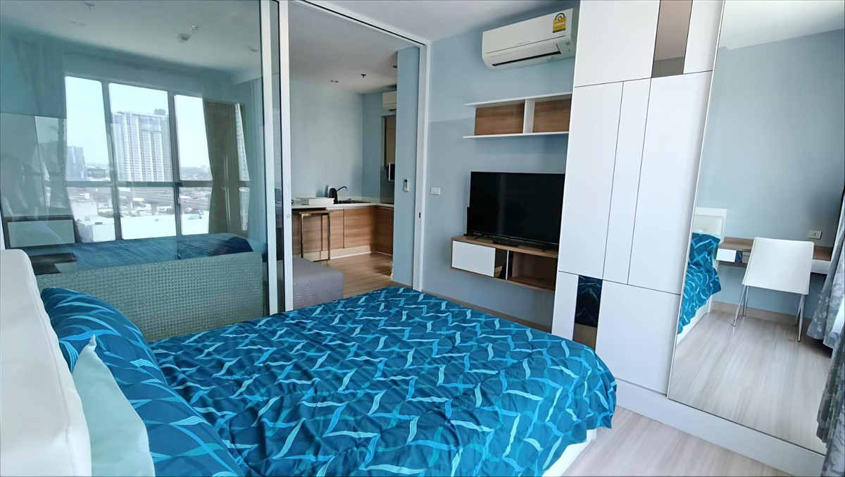 For RentCondoRattanathibet, Sanambinna : Condo for rent, The Hotel Rattanathibet, has a washing machine, near the BTS, parking, no need to compete.