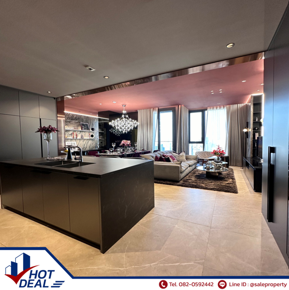 For SaleCondoSukhumvit, Asoke, Thonglor : 🔥Hot deal🔥 Project price. Register to receive an additional discount of 9.9 million baht.***