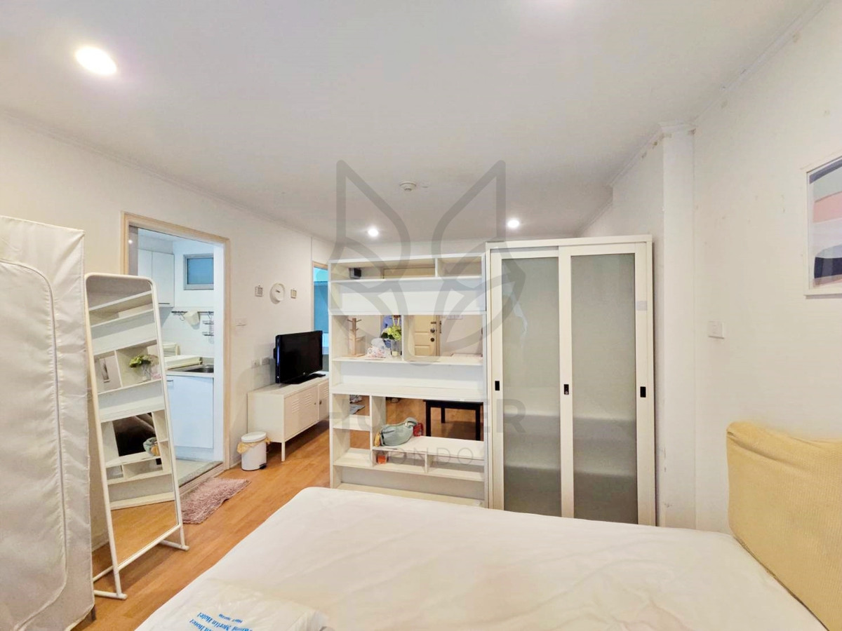 For RentCondoRatchadapisek, Huaikwang, Suttisan : 🦊HunterCondo🦊 Lumpini Ville Cultural Center🟡🟣near MRT Huai Khwang 1.5 km.