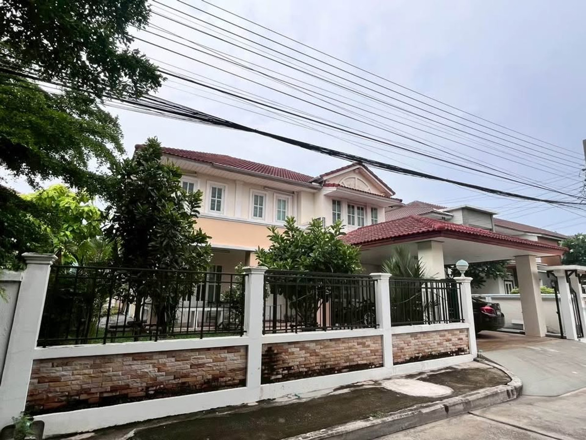 ให้เช่าบ้านมีนบุรี-ร่มเกล้า : ให้เช่า บ้านเดี่ยว 2 ชั้น โครงการ Perfect Place รามคำแหง 164