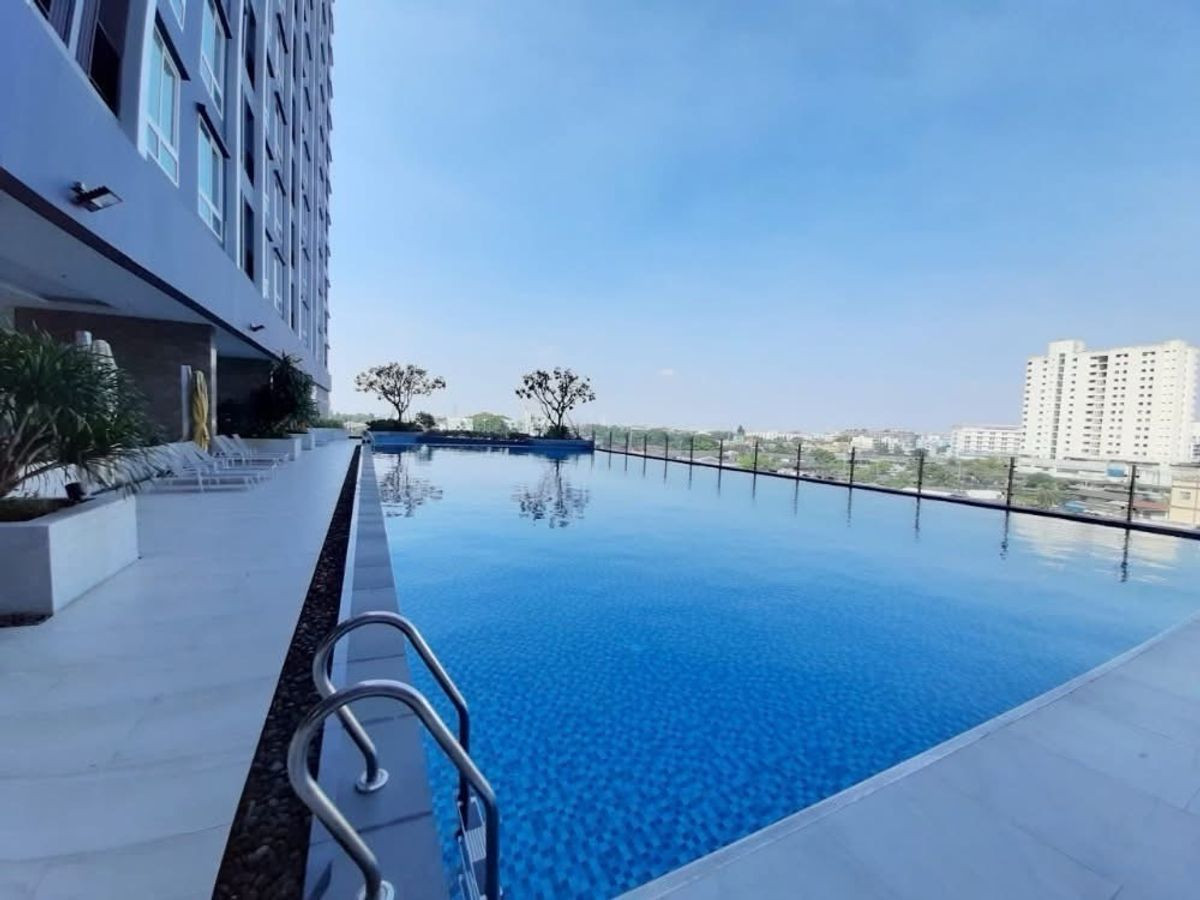 For RentCondoSamut Prakan,Samrong : 💥ST-9494💥The Metropolis Samrong Interchange👉Line : @seecondo