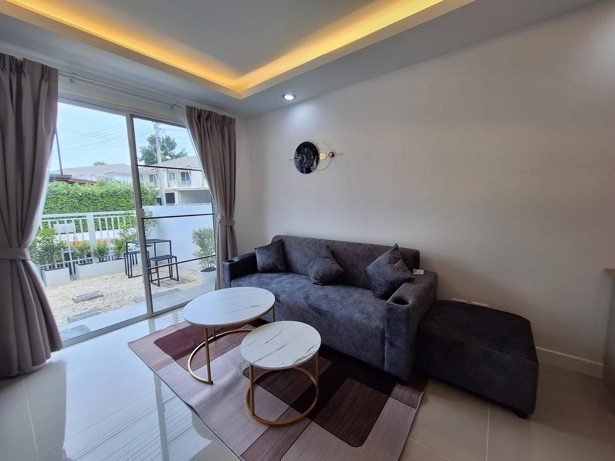 For RentTownhomeChiang Mai : House for rent, Pruksa Ville 95 project, Big C-Donchan, near UCIS, ACIS.