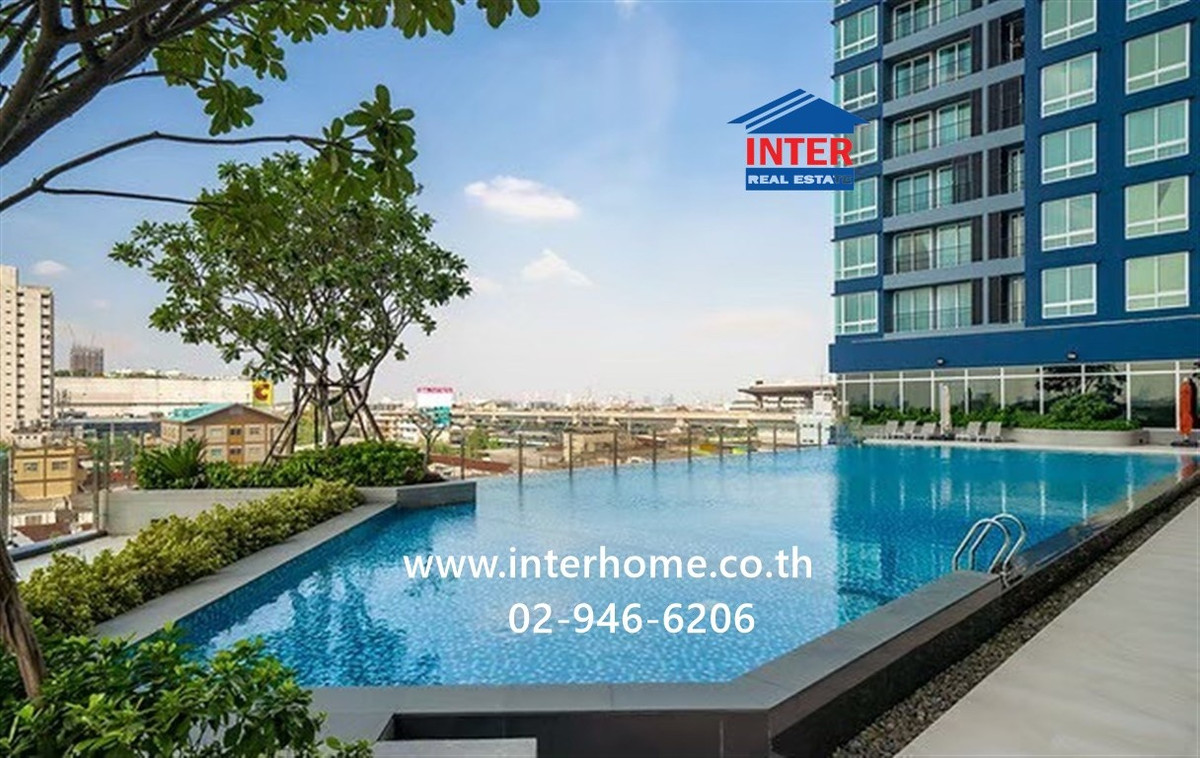 For SaleCondoSamut Prakan,Samrong : Condominium 34.08 sq m. The Metropolis Samrong Interchange Theparak Intersection, Sukhumvit Road, Theparak Road, Mueang Samut Prakan, Samut Prakan
