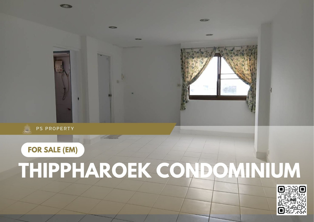 For SaleCondoPinklao, Charansanitwong : Urgent Sale 🔥 Thippharoek Condominium 🔥 Corner unit, convenient location, near Bang Bamru BTS station.