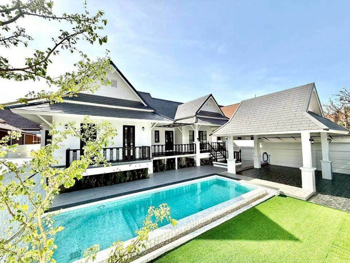 ขายบ้านพัทยา บางแสน ชลบุรี สัตหีบ : ขายบ้านพูลวิลล่าทำเลชัยพฤกษ์