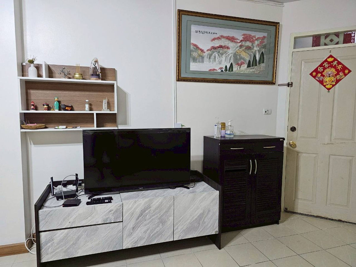 For RentCondoPattanakan, Srinakarin : For rent, 78 sq m, Building B, 6th floor, 2 bedrooms, 1 bathroom, Supalai Park Srinakarin Condo.