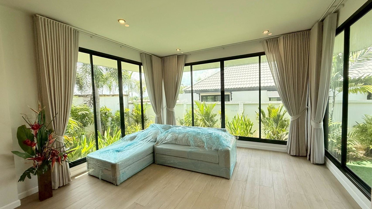 For SaleHousePattaya, Bangsaen, Chonburi : Detached House Nibbana Shade / 4 Bedrooms (FOR SALE) AM100