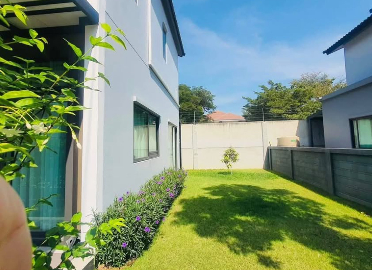 For RentHouseNonthaburi, Bang Yai, Bangbuathong : Single house for rent, 50 sq m, Anasiri Village. Chaiyaphruek-Wongwaen, near Makro Bang Bua Thong