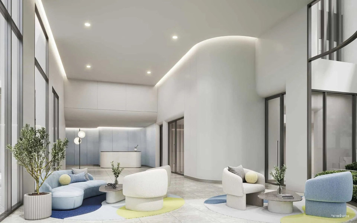 For SaleCondoKasetsart, Ratchayothin : COBE Kaset - Sripatum new condo 0 meters BTS Bang Bua near Sripatum University / Kasetsart University Ready to move in starting at 3.19 million baht. Call project sales department 0845546165