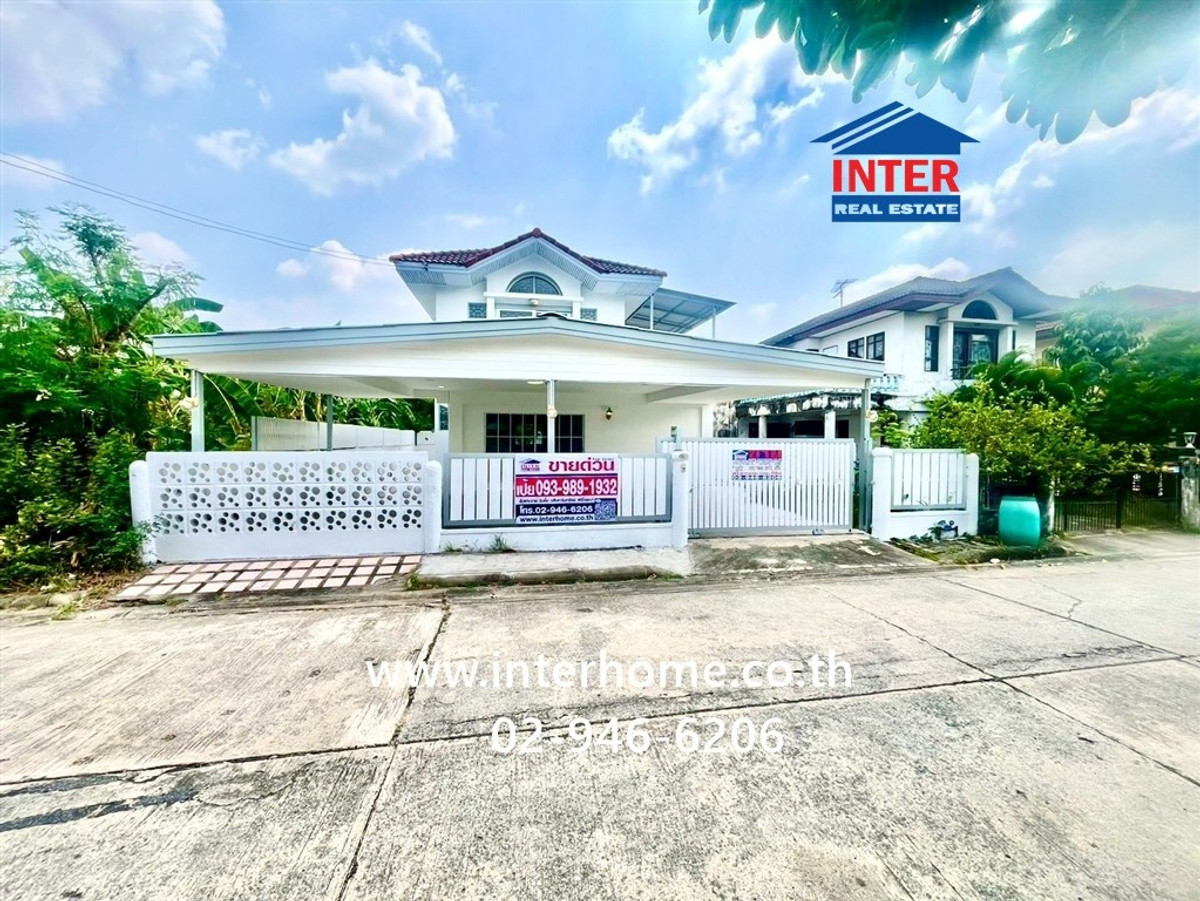 ขายบ้านปทุมธานี รังสิต ธรรมศาสตร์ : บ้านเดี่ยว 2 ชั้น 54.3 ตร.ว. หมู่บ้านศุภาลัยบุรี คลอง4 ซอยรังสิต-นครนายก83 ถนนรังสิต-นครนายก ถนนเลียบคลอง4 คลองหลวง ปทุมธานี