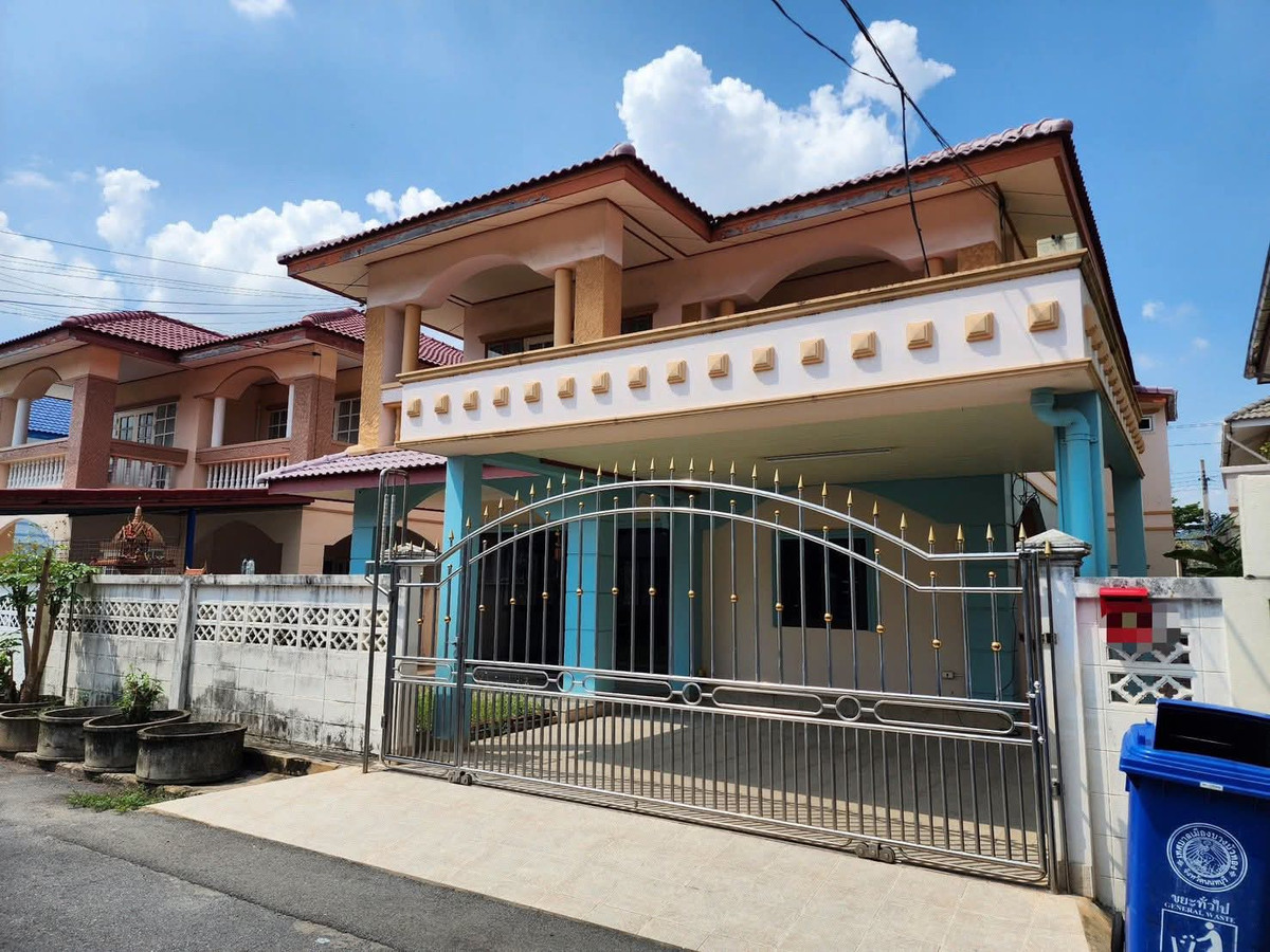 For RentHouseNonthaburi, Bang Yai, Bangbuathong : Single house for rent, Chor Rung Rueang 6 project, Bang Bua Thong, beautiful house, good condition, ready to move in.