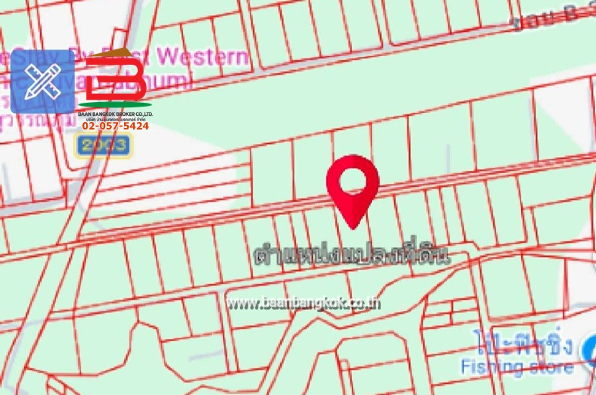 ขายที่ดินสมุทรปราการ สำโรง : ที่ดินเปล่า ซอยบางนาการ์เด้น เนื้อที่ 2 ไร่ (ใกล้มหาวิทยาลัยอัสสัมชัญ วิทยาเขตสุวรรณภูมิ) ถนนบางนา-ตราด ตำบลบางเสาธง อำเภอบางเสาธง จังหวัดสมุทรปราการ