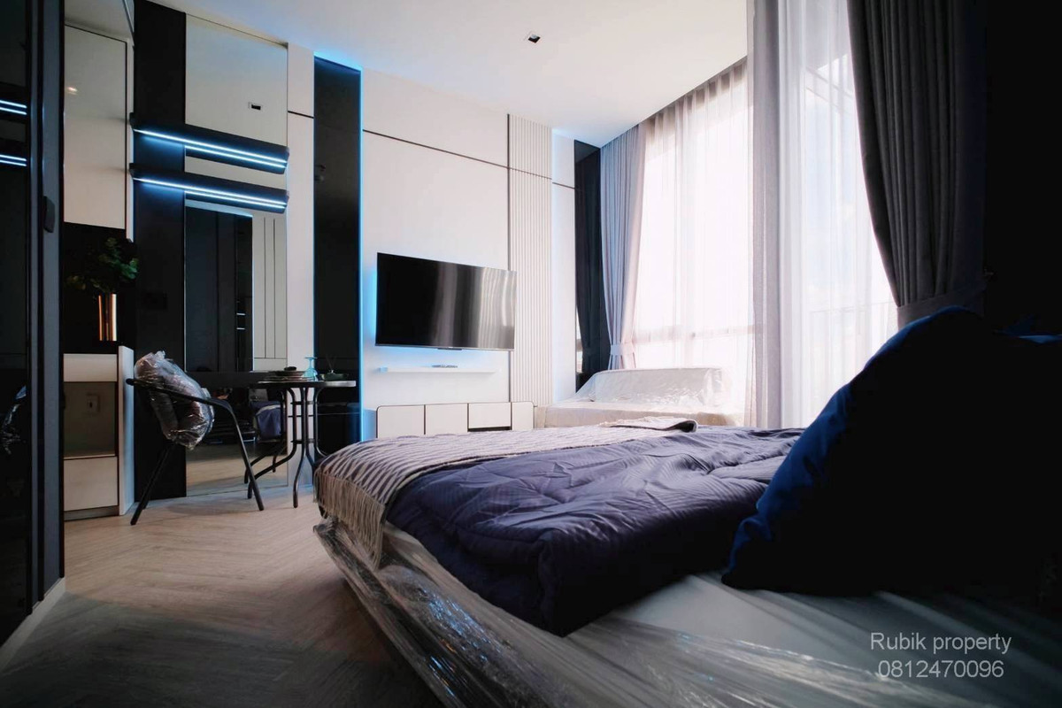 For RentCondoSathorn, Narathiwat : 🏙 For rent Chapter Charoennakorn Riverside RB1851, condo with Chao Phraya River view, beautiful room, high floor, open view, not blocked 🌊✨