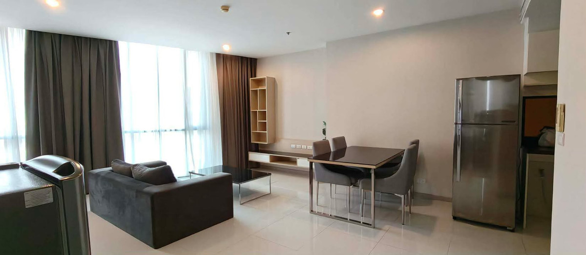 For RentCondoSukhumvit, Asoke, Thonglor : For rent, Up Ekamai (77.48 sq m.), 2 bedrooms, 2 bathrooms, beautifully decorated, ready to move in.