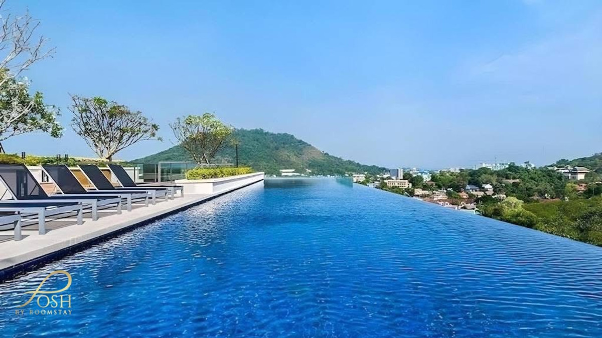 For SaleCondoPhuket : The Base Height Condo by Sansiri – Samkong, near Bangkok Hospital Newly renovated in Japandi style.