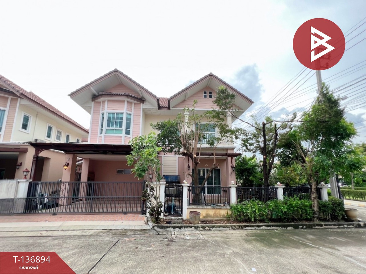 For SaleHouseRama5, Ratchapruek, Bangkruai : Single house for sale Nonsri Flora Village (Nonsri Flora), Nonthaburi