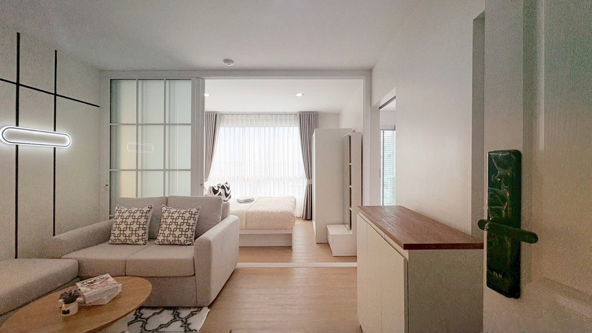 For SaleCondoKasetsart, Ratchayothin : 🏢Good condo, location in the heart of the city🌳 Big room with complete amenities! 🎀Double U Lat Phrao – Wang Hin🎀