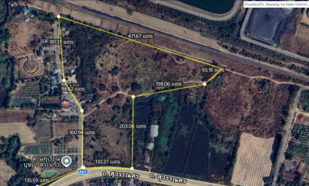 ขายที่ดินสระแก้ว : สอบถามโทร : 064-556-2499 ขายที่ดินติดถนนสุวรรณศร อำเภอวัฒนานคร จังหวัดสระแก้ว 43 ไร่เศษ ทำเลทอง ใกล้ตัวเมืองสระแก้ว ใกล้เขตเศรษฐกิจพิเศษ (เจ้าของขายเอง)