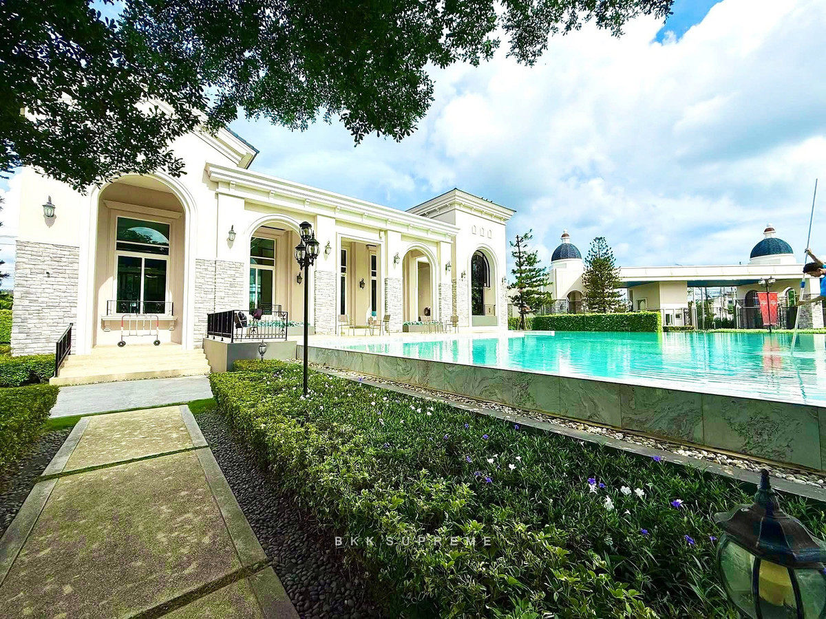 For RentHouseBang kae, Phetkasem : (For rent) ** Single house Grandio Phetkasem 81, fully furnished, ready to move in **