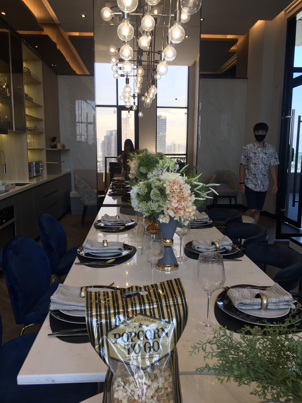 For SaleCondoKasetsart, Ratchayothin : Beautiful corner room with city view Fully furnished, good price!!⭐Knightsbridge Kaset Society (Knightsbridge Kaset Society)