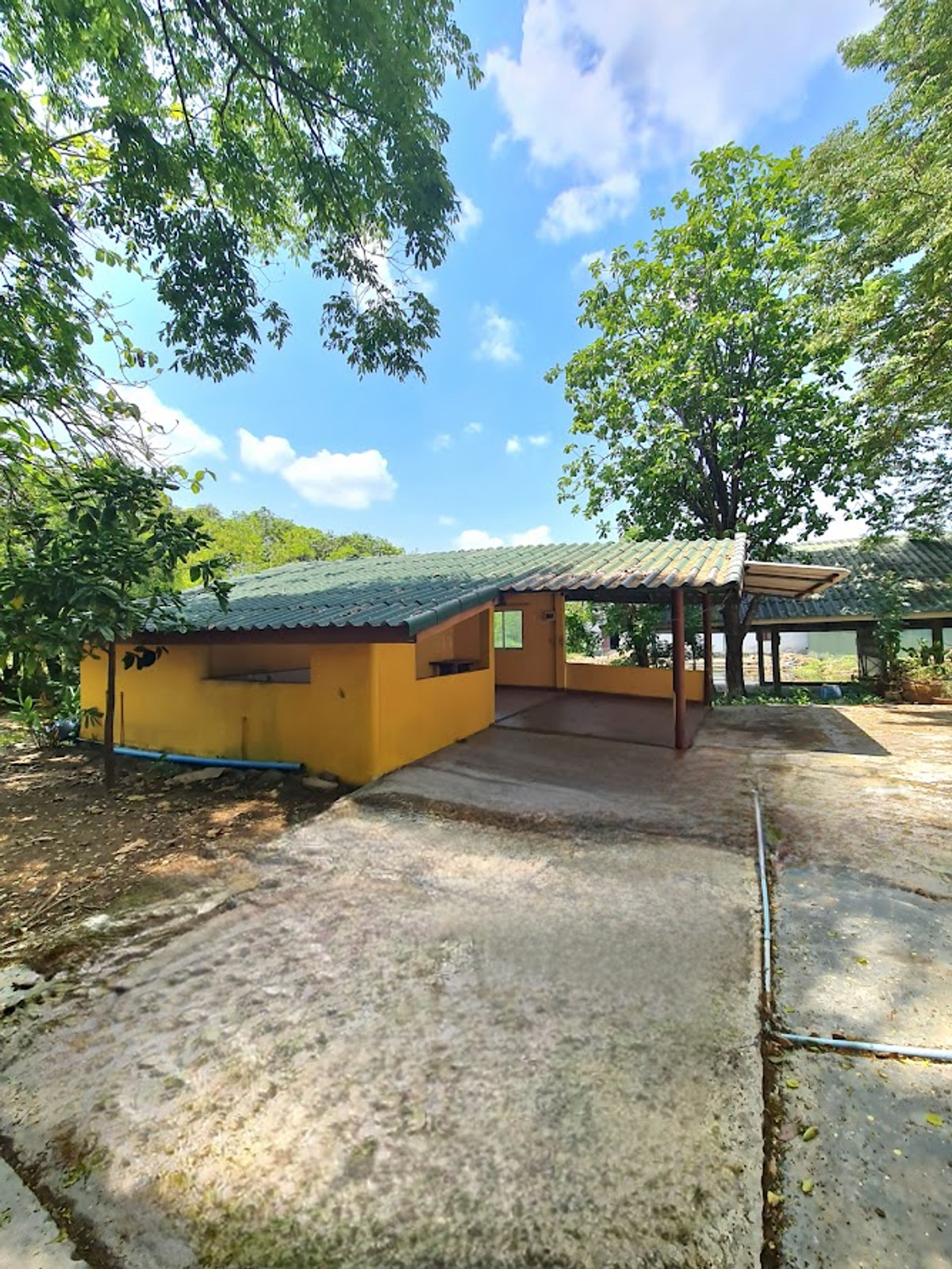 For SaleLandNakhon Pathom : Land for sale in Nakhon Pathom, Sam Phran District, with buildings, total area 6-3-79 rai, near Phetkasem Road.