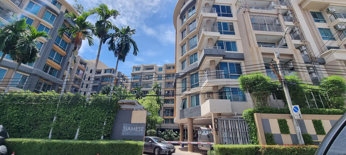 For RentCondoRama3 (Riverside),Satupadit : Condo for rent, Siamese Nang Linchee, room type 3 BD (3 bedrooms, 2 bathrooms), Building A, 2nd floor, area 115 Sqm., complete furniture and electrical appliances, ready to move in, rental price 35,000 baht/month.
