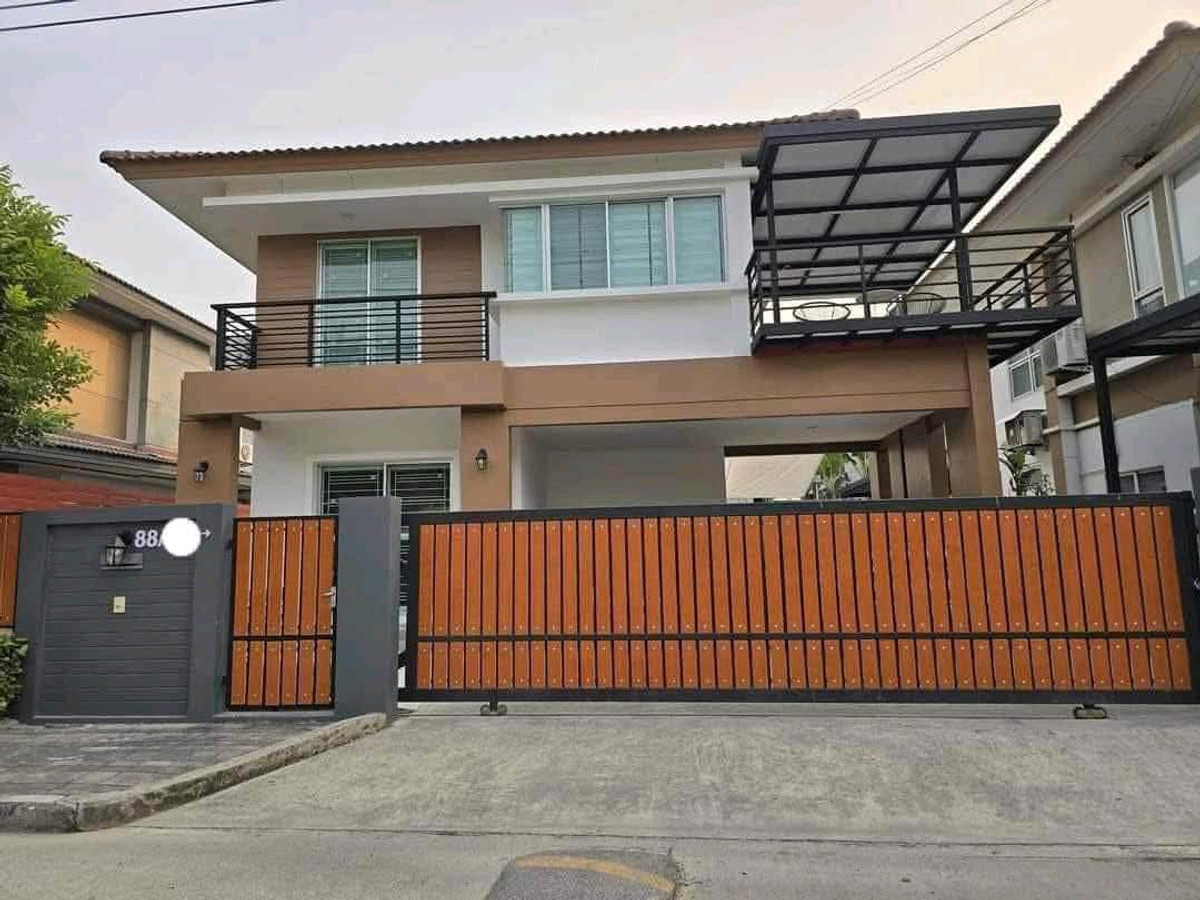 For RentHouseLadkrabang, Suwannaphum Airport : #Single house for rent, ready to move in
#Bangna near Mega