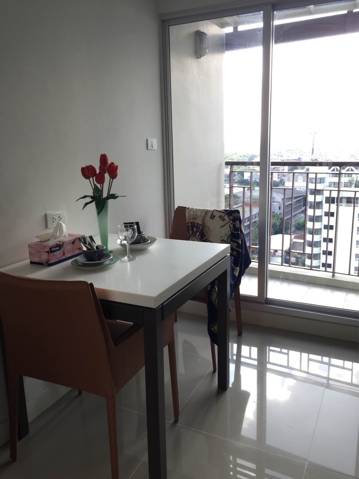 For RentCondoSathorn, Narathiwat : For rent: Centric Sathorn - Saint Louis, beautiful city view, high floor! 1 bedroom, width 34 sq m.