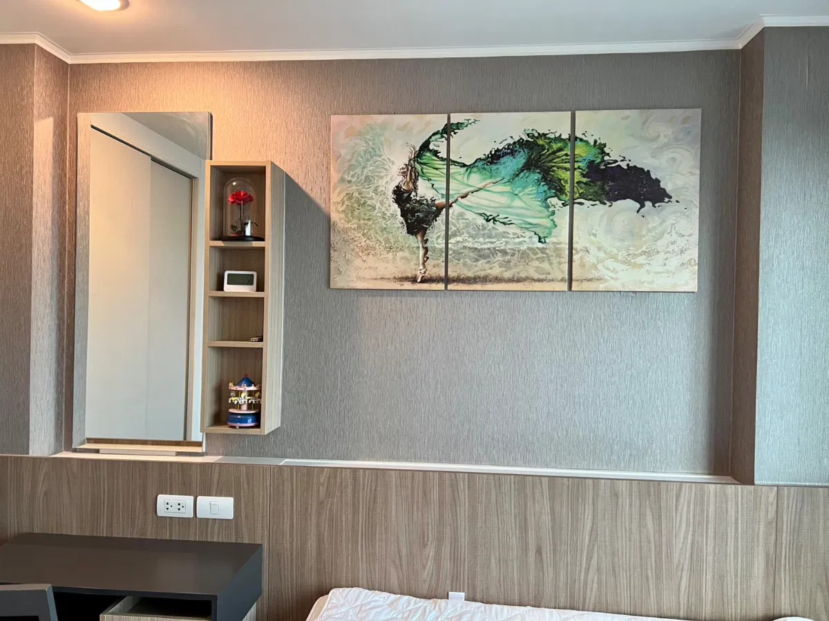 For RentCondoKasetsart, Ratchayothin : The room is beautifully decorated and fully furnished. Ready to move in ⭐For rent U Delight Ratchavibha (U Delight Ratchavibha)