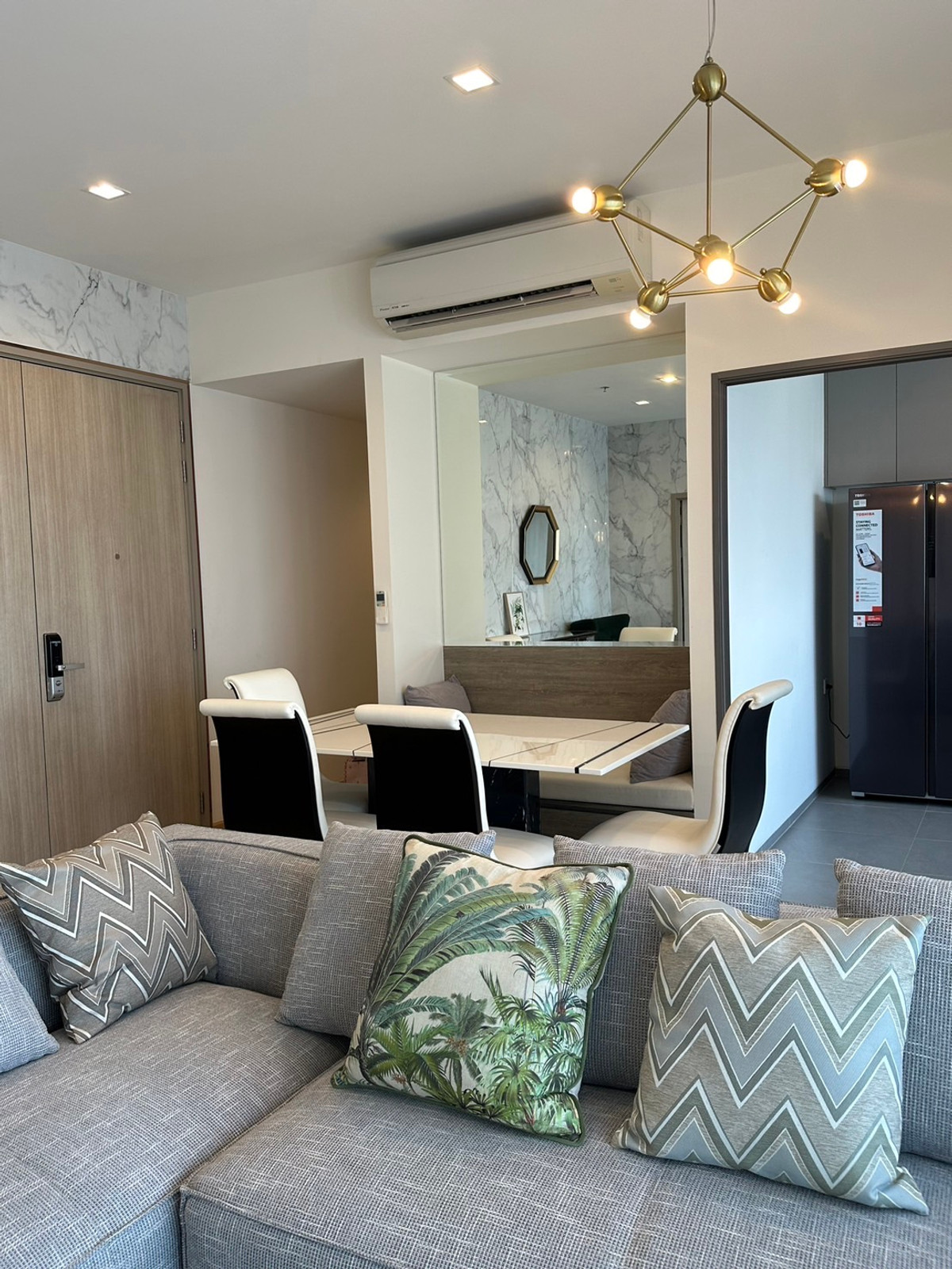 For RentCondoOnnut, Udomsuk : Hot Deal! 3BR Luxury Condo @ Wishdom Connect Sukhumvit | 128 sqm | High Floor | 120,000 THB