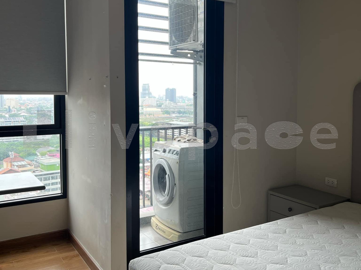 For RentCondoSapankwai,Jatujak : ▚ LI115ツ FOR RENT: The Editor 1BR 28.25sqm. 17K ✨ Rare Partitioned Layout, Corner Unit, Fully Furnished & Large TV 🏙️