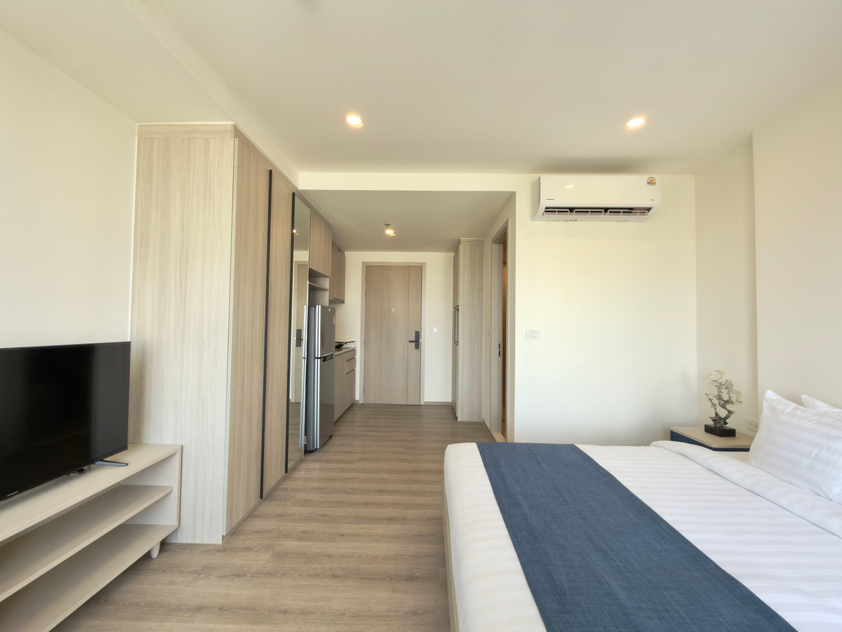 ให้เช่าคอนโดบางนา แบริ่ง ลาซาล : เช่าระยะสั้น 💫ออริจิ้น เพลส บางนา🌳 Studio 28 sq.m.