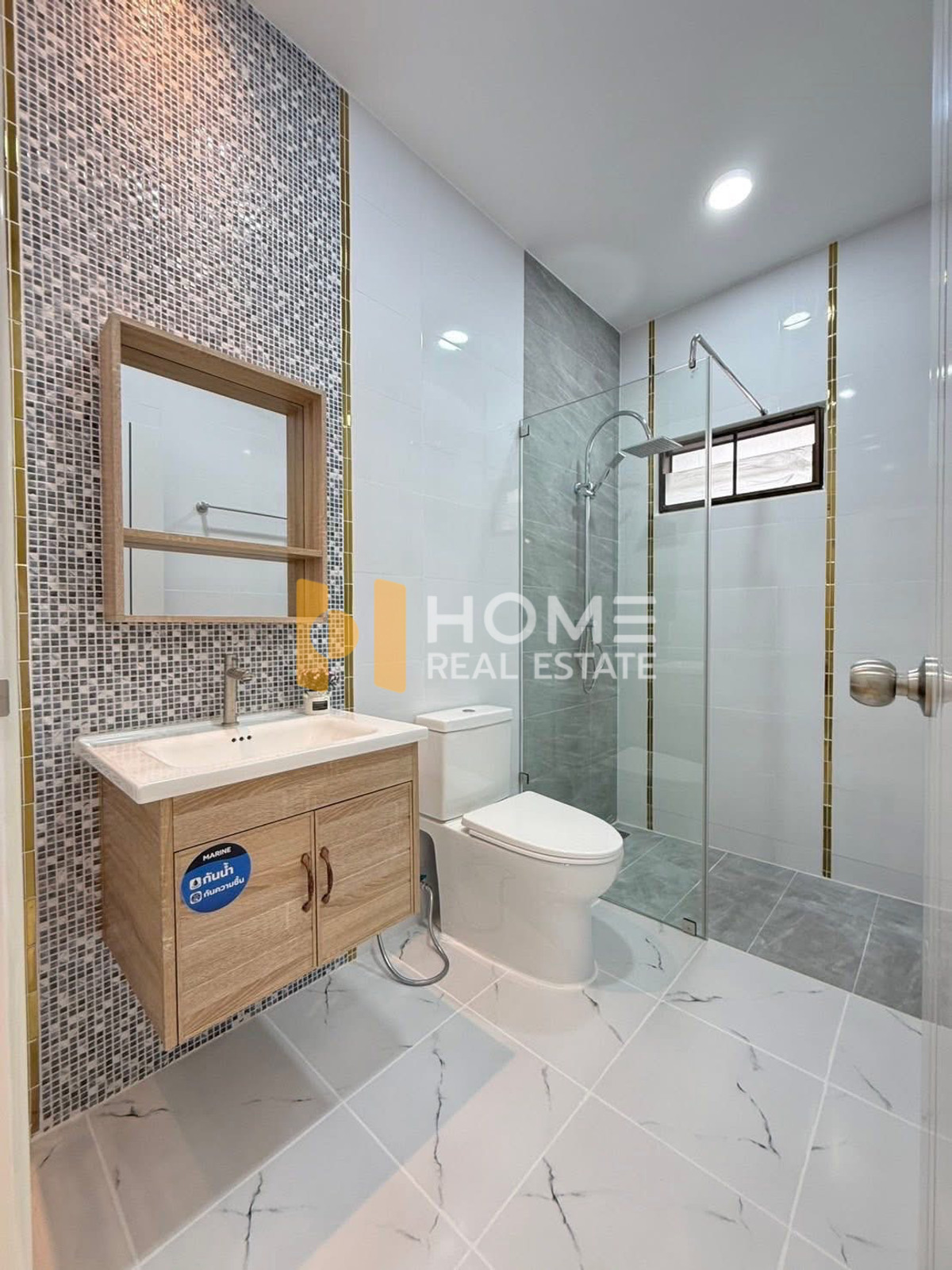 For SaleHousePattaya, Bangsaen, Chonburi : Detached House Makmai Laem Chabang 2 / 4 Bedrooms (FOR SALE) YEAN154