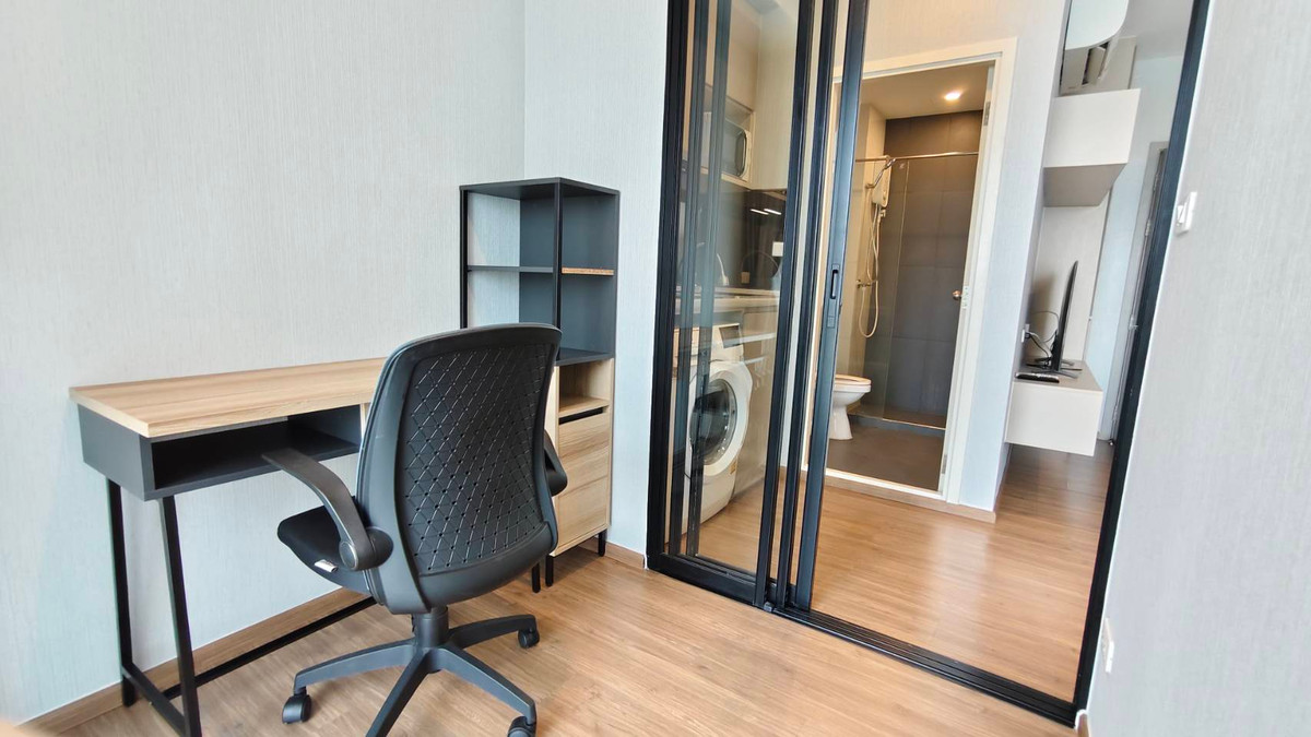 ให้เช่าคอนโดมีนบุรี-ร่มเกล้า : คอนโดให้เช่า 𝗧𝗛𝗘 𝗢𝗥𝗜𝗚𝗜𝗡 𝗥𝗔𝗠 𝟮𝟬𝟵 𝗜𝗡𝗧𝗘𝗥𝗖𝗛𝗔𝗡𝗚𝗘 1 bedroom plus 31 ตร.ม. ทำเลดี วิวพระอาทิตย์ขึ้น