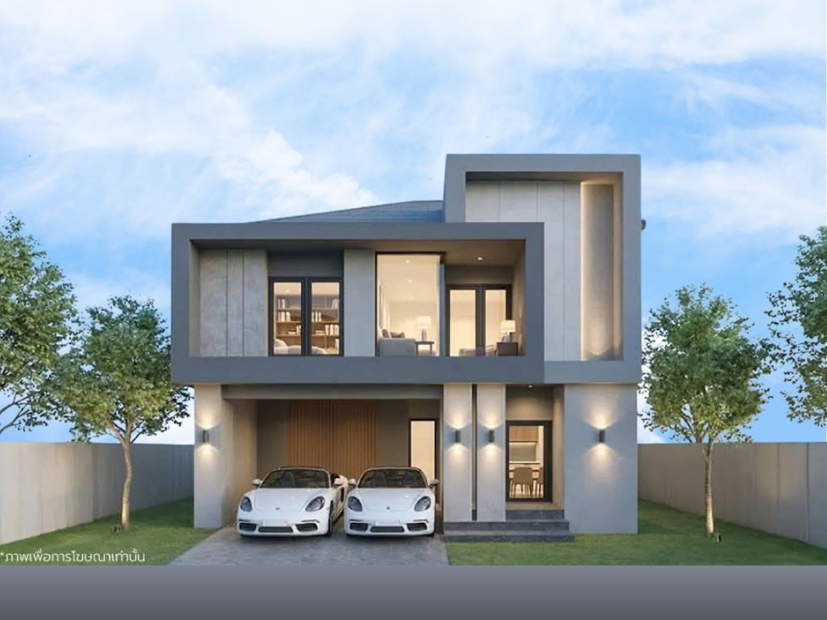 For SaleHouseRattanathibet, Sanambinna : Single house Sansiri "Burasiri University Nam Sanambin