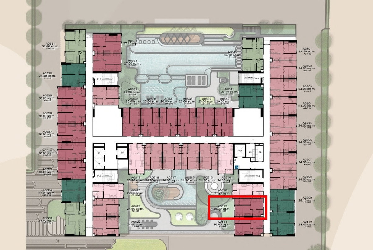 ขายคอนโดเกษตรศาสตร์ รัชโยธิน : ขายดาวน์ A812 ราคาดีเพียง 2.99
