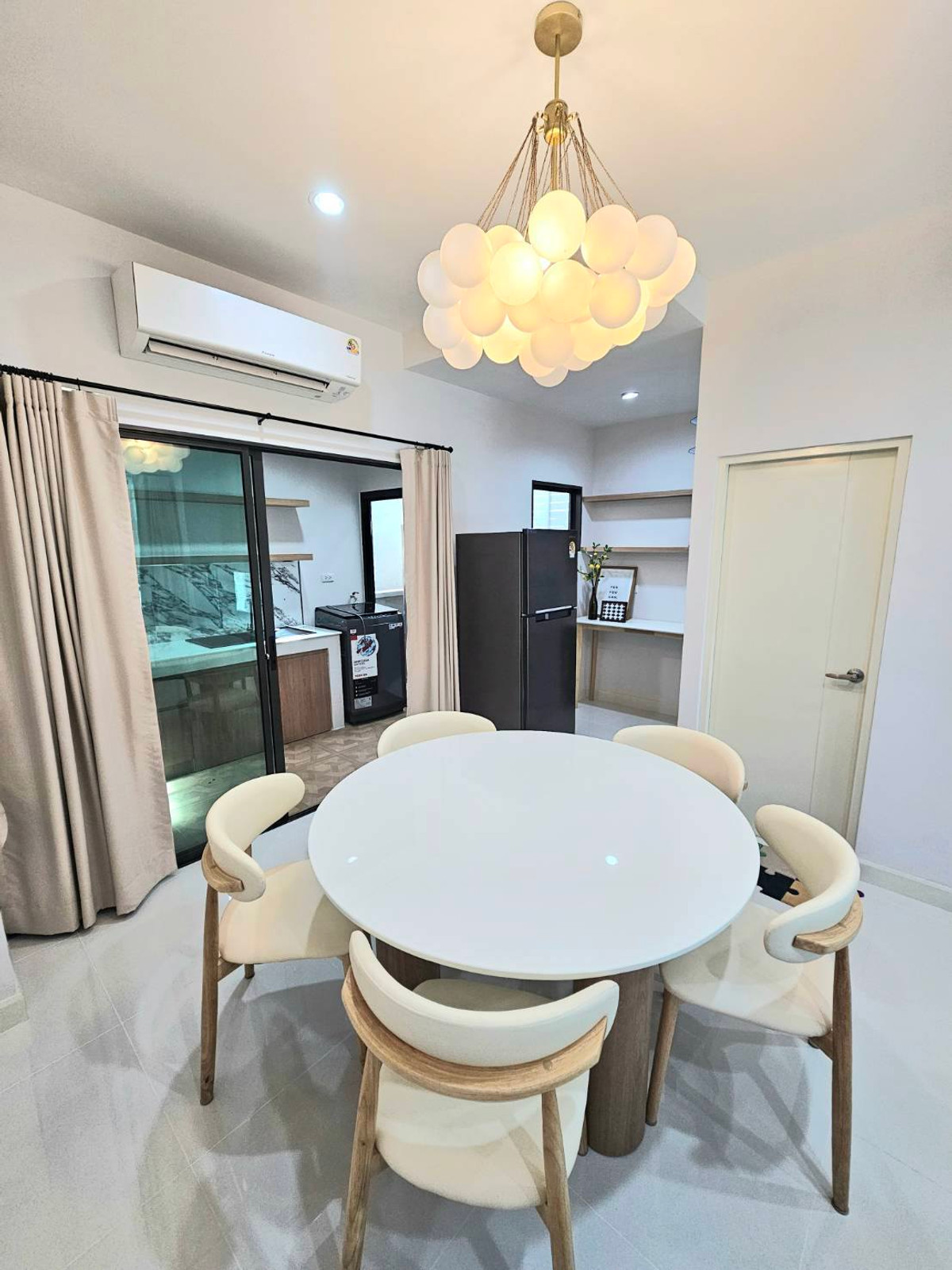 ให้เช่าทาวน์โฮมมีนบุรี-ร่มเกล้า : S04-0108 3-Story Townhome for Rent Baan Klang Muang Rama 9 - Krungthep Kreetha