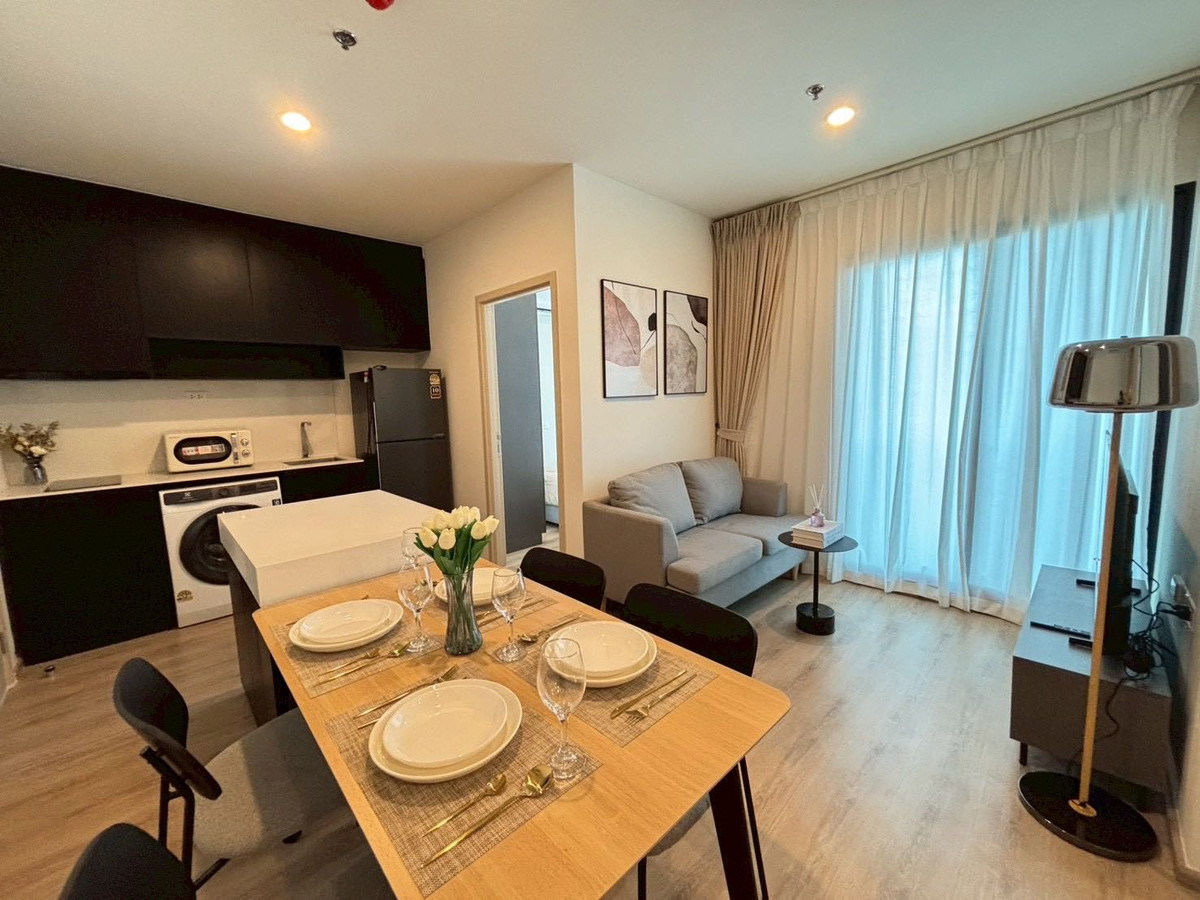 ให้เช่าคอนโดพระราม 9 เพชรบุรีตัดใหม่ RCA : ให้เช่า Nue District R9 2 ห้องนอน 1 ห้องน้ำ ขนาด 34.97 ตร.ม.