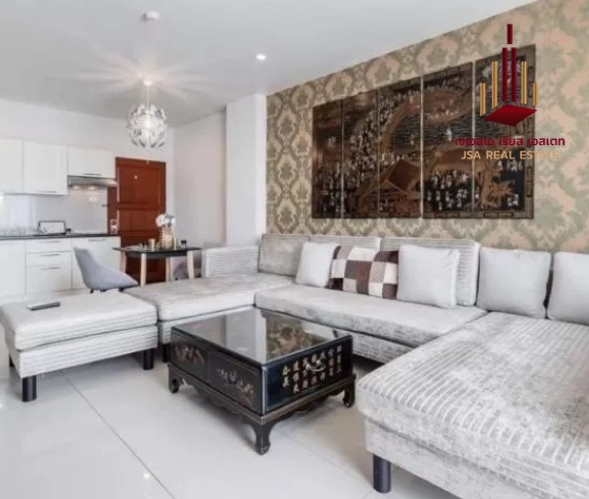 ให้เช่าคอนโดรัชดา ห้วยขวาง : ✨ For Rent: Baan Klang Krung Resort Ratchada 7 Condo ✨  💰 Only 17,900 THB/month