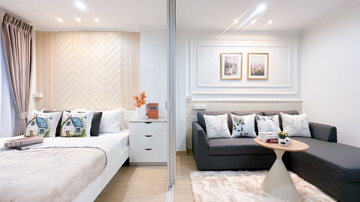 ขายคอนโดพัฒนาการ ศรีนครินทร์ : ขายด่วน 📢 🤩 ใกล้ Airport Link สถานีรามคำแหง เพียง 7 นาที!🚇🚏