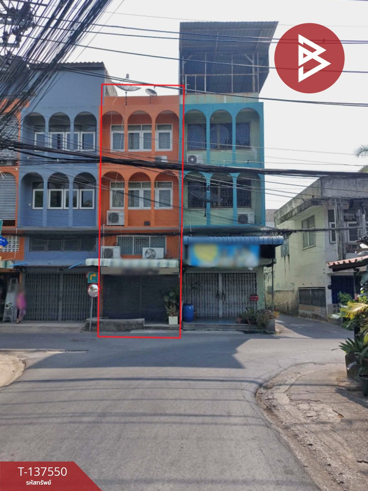 For SaleShop HouseBang kae, Phetkasem : Commercial building for sale, 4 and a half floors, Soi Phetkasem 46, Bangkok, near Seacon Bang Khae.