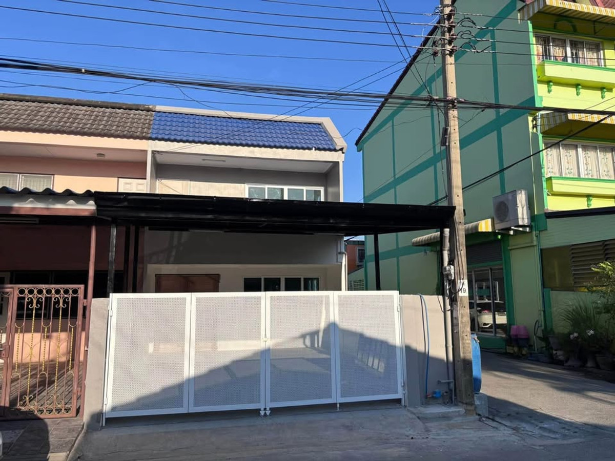 ให้เช่าทาวน์โฮมวิภาวดี ดอนเมือง หลักสี่ : 🏡หมู่บ้านศิริสุข 2 ชั้น  ดอนเมือง ( N1-1192 ) 📍ทาวน์โฮม เนื้อที่ 25 ตารางวาช่างอากาศอุทิศ 20  ✨(รีโนเวทใหม่ทั้งหลัง)  พร้อมเฟอร์นิเจอร์ทั้งหลัง🏡