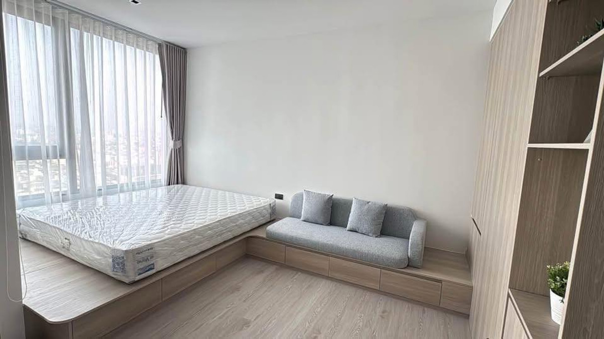 ให้เช่าคอนโดวงเวียนใหญ่ เจริญนคร : ⭐️ Reference Sathorn-Wongwianyai ⭐️ห้องสวย ขนาด 27 ตร.ม. เฟอร์นิเจอร์ Built-in พร้อมเข้าอยู่ 