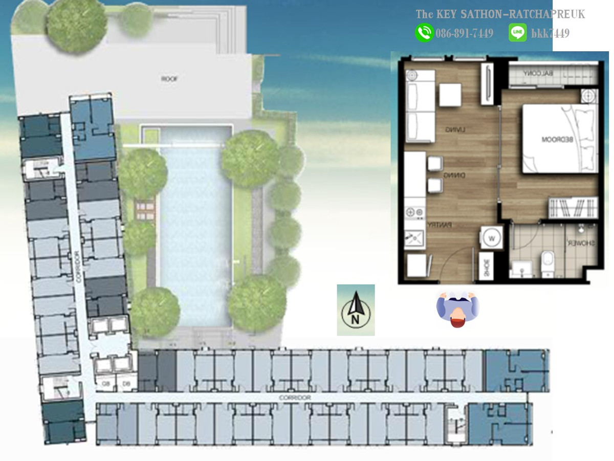 For RentCondoThaphra, Talat Phlu, Wutthakat : ✅✅ Condo for rent: The Key Sathorn-Ratchapruek. Wutthakat Skytrain Station (BTS)